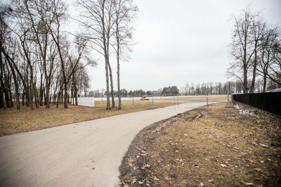 Kauniečiai atkreipė dėmesį: Santakos parke tuoj vėl karaliaus darbininkai