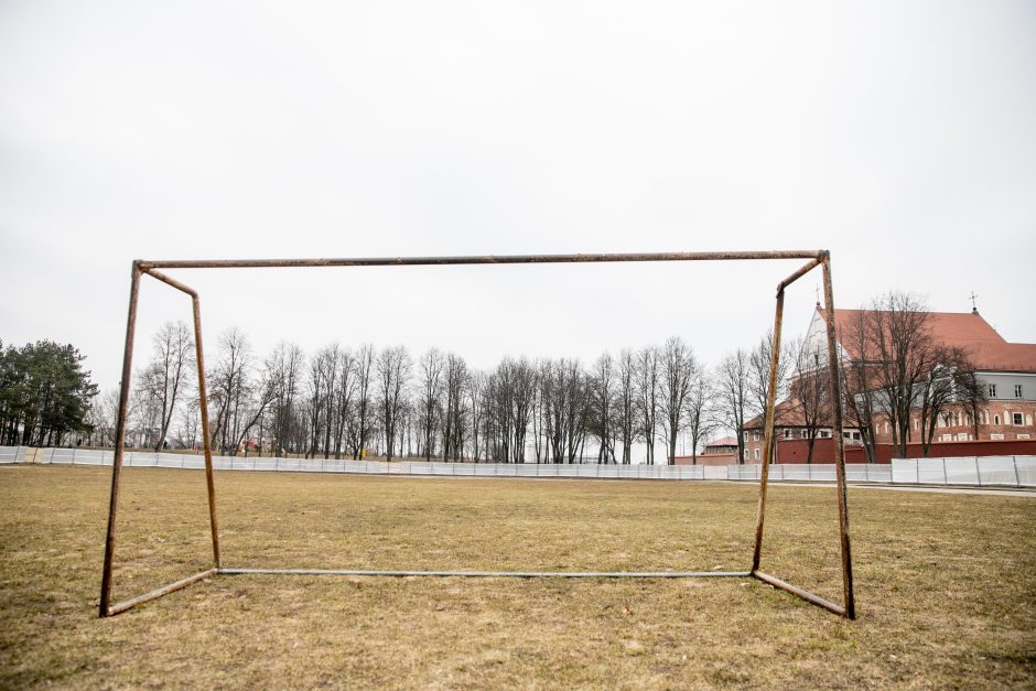 Kauniečiai atkreipė dėmesį: Santakos parke tuoj vėl karaliaus darbininkai