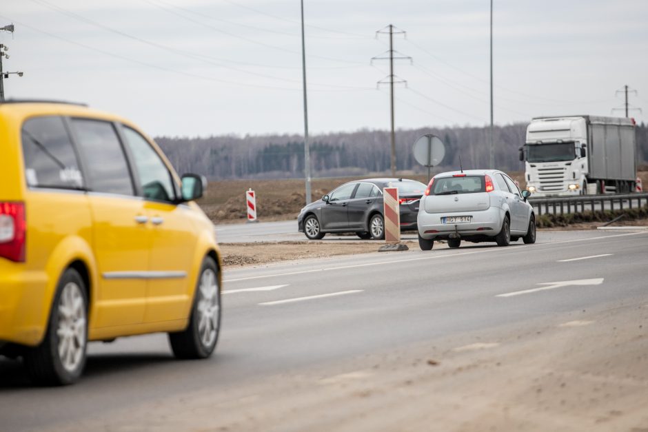 Magistralėje ties Giraite dar šiemet turėtų keistis eismo tvarka