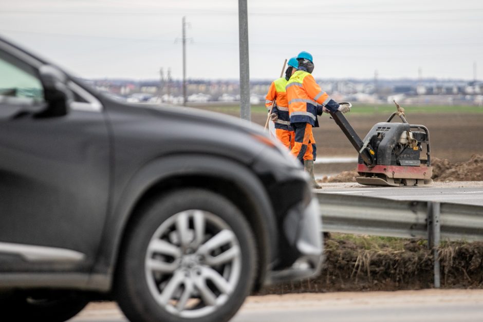 Magistralėje ties Giraite dar šiemet turėtų keistis eismo tvarka