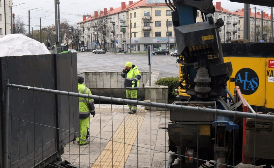 Remontui uždaroma judri pėsčiųjų perėja: praėjimas liks, bet darbų metu bus nepatogumų