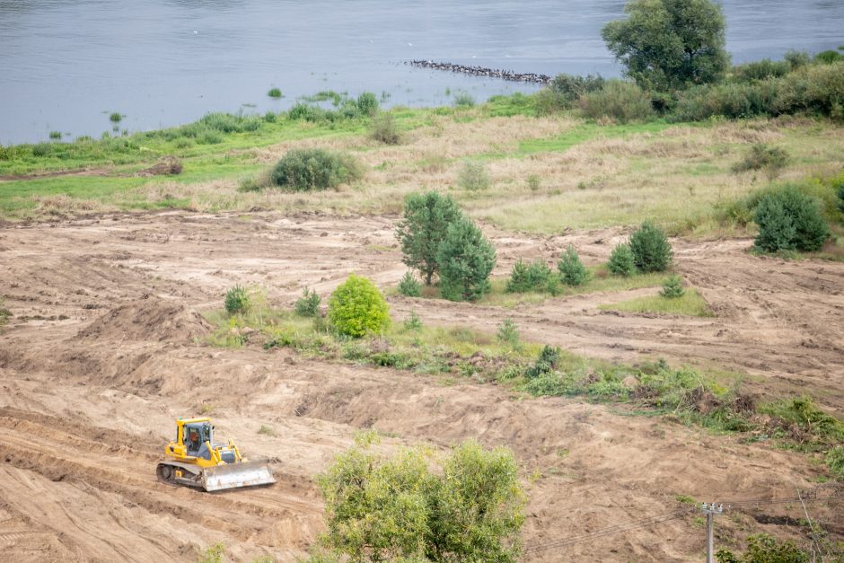 Gyventojus išgąsdino darbai ties Pyplių piliakalniu