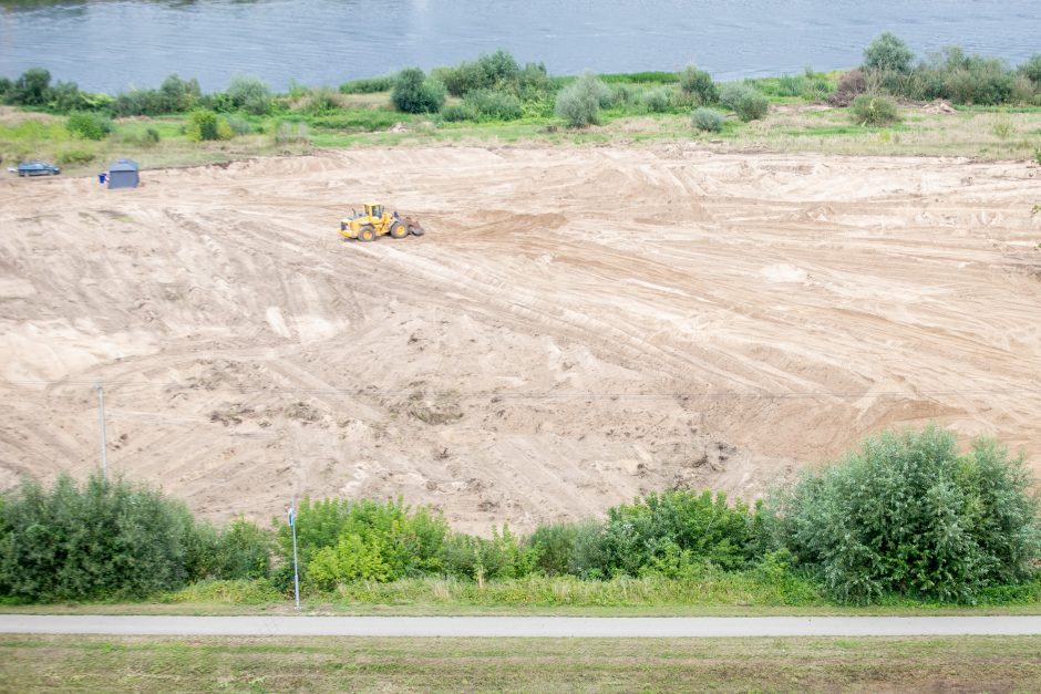 Gyventojus išgąsdino darbai ties Pyplių piliakalniu