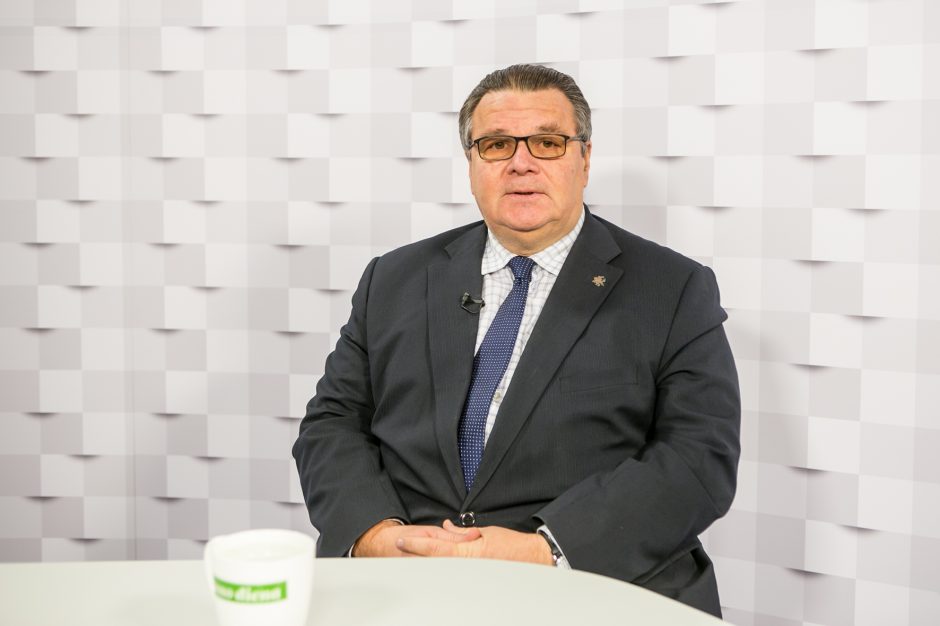 L. Linkevičius: kaimynystėje vyksta neprognozuojami procesai (interviu)