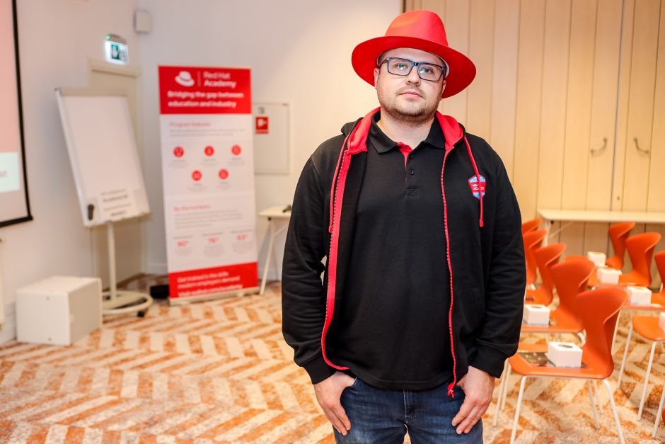 KITM veikiančioje „Red Hat“ akademijoje – svarbus IT specialistų ir verslo susitikimas