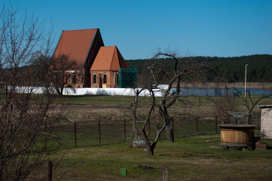 Archeologų laimikis Zapyškyje – mūriniai pamatai