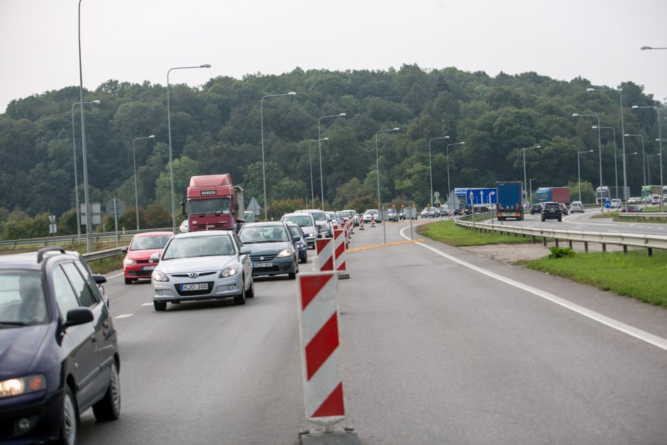 Automobilių spūstys Kaune: piko dar nepasiekėme?