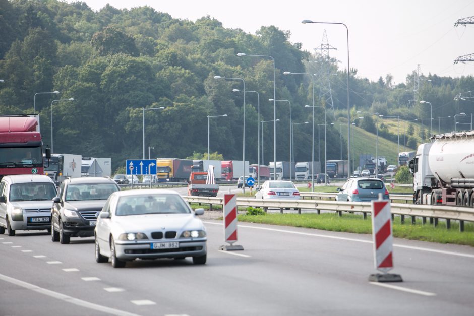 Automobilių spūstys Kaune: piko dar nepasiekėme?