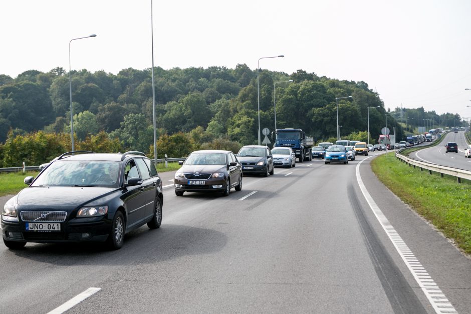 Automobilių spūstys Kaune: piko dar nepasiekėme?