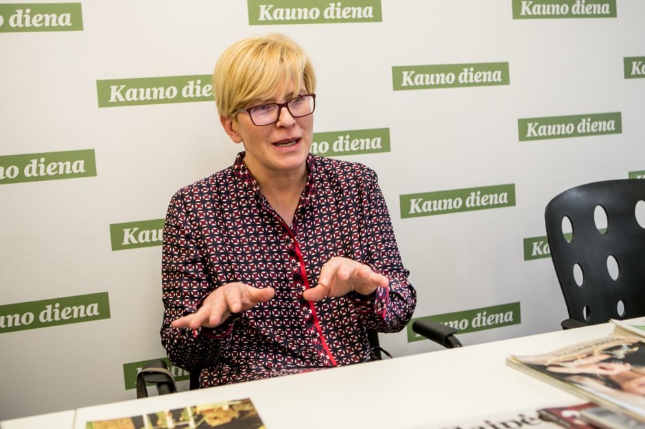 I. Šimonytė: konservatorių fiasko Kaune negąsdina