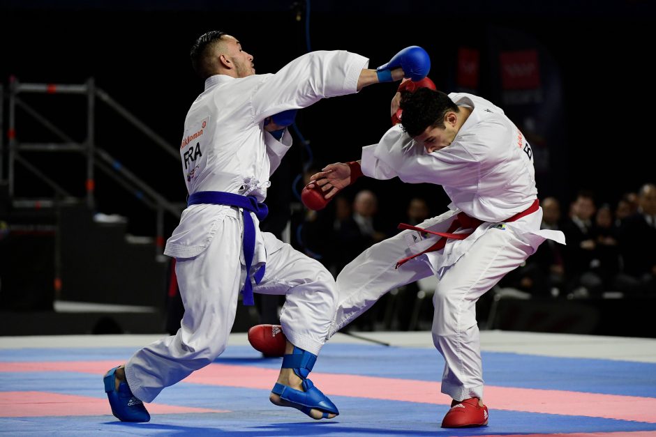 Lietuvos karate kovotojus pergalės nuteikė optimistiškai