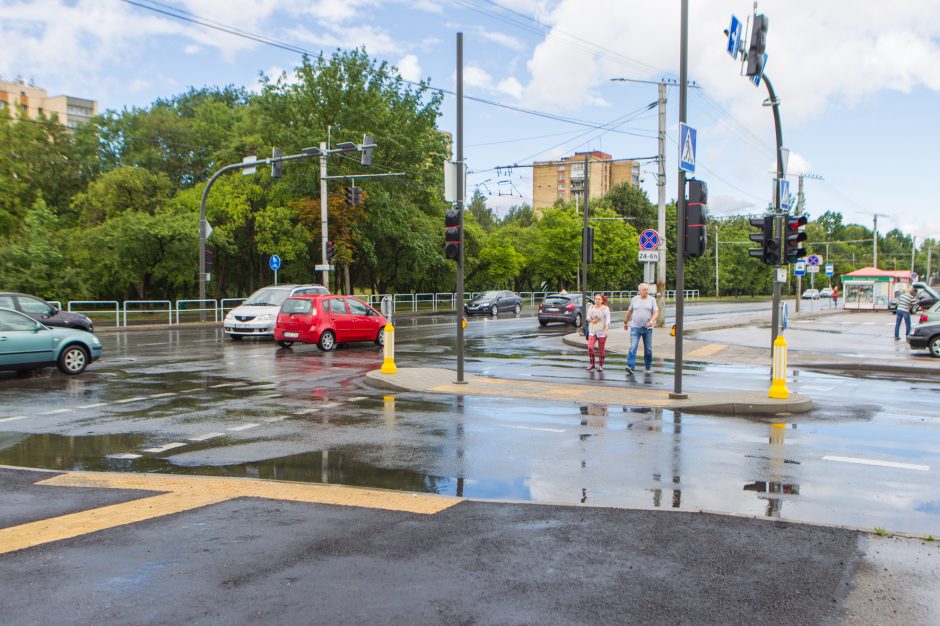 Keiksnoja sankryžą prie „Girstučio“: vietoj vienos gatvės dabar reikia kirsti tris