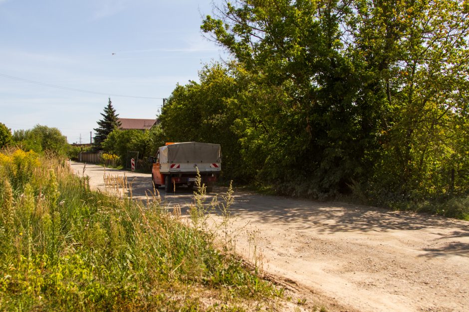 Gyventojai dūsta nuo dulkių, bet miestui tai – nė motais?