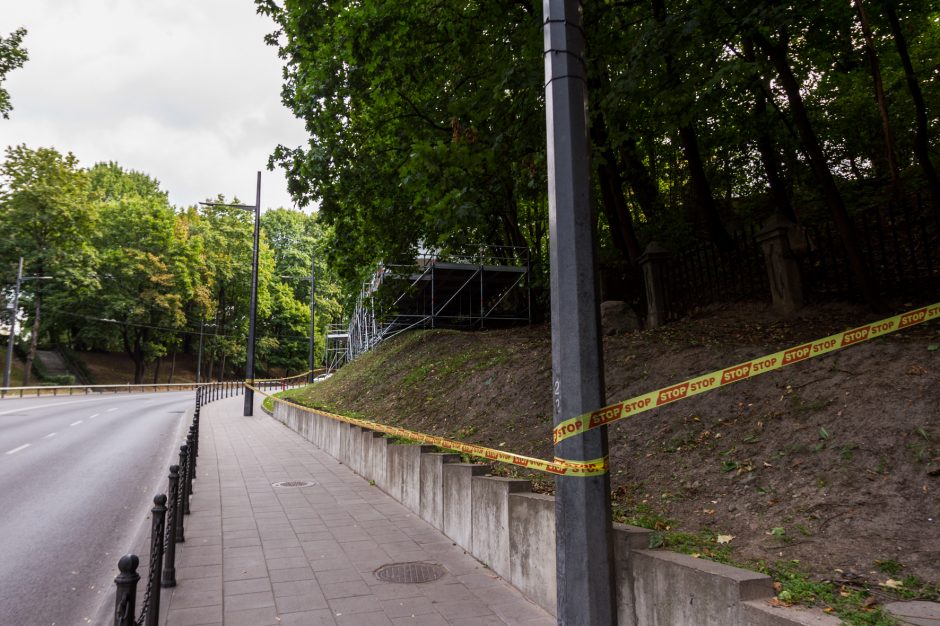 Žaliakalnis laikinai dar labiau atskiriamas nuo miesto – uždaromas ir Parodos kalnas