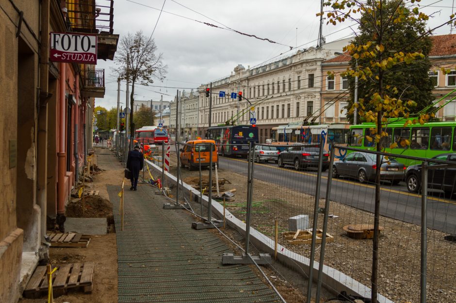 Iškasinėtas Kaunas: kada užbaigs visus darbus?