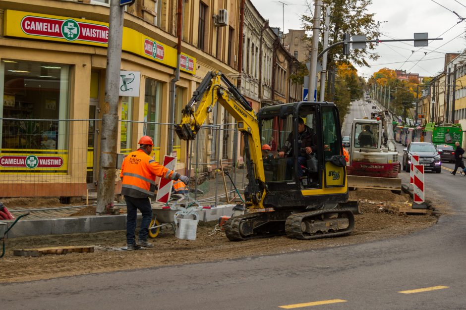 Iškasinėtas Kaunas: kada užbaigs visus darbus?