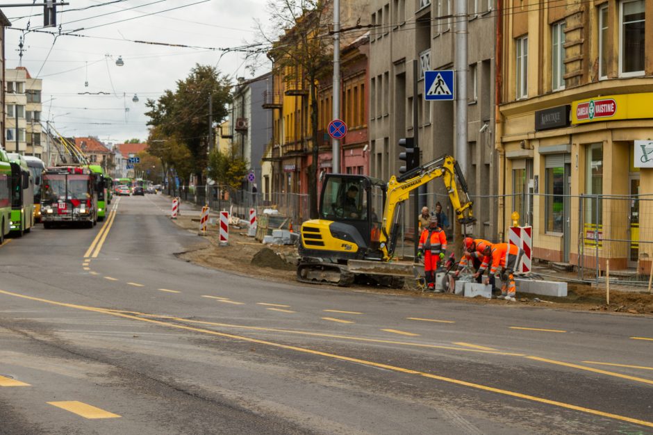 Iškasinėtas Kaunas: kada užbaigs visus darbus?