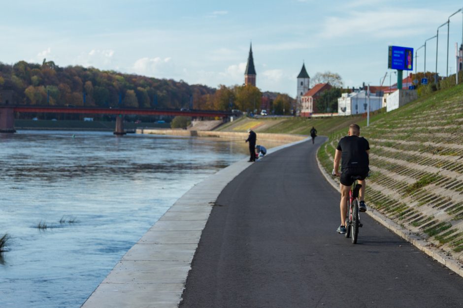 Nemuno krantinėje teks būti labai atsargiems: atitvarų nebus