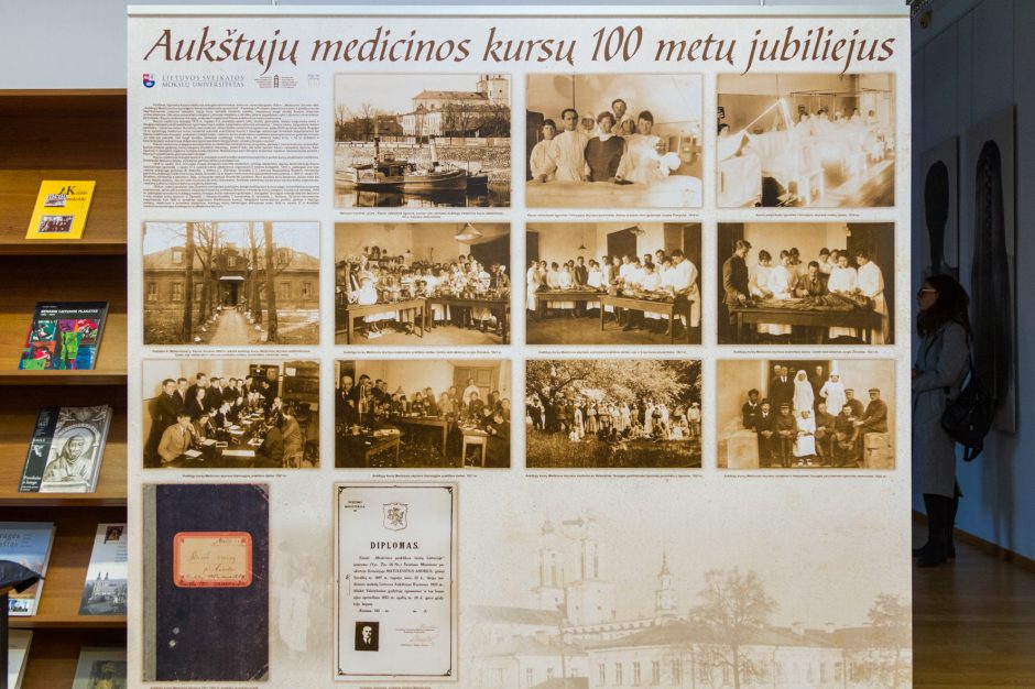 Aukštiesiems medicinos kursams – daugiau nei 100 metų