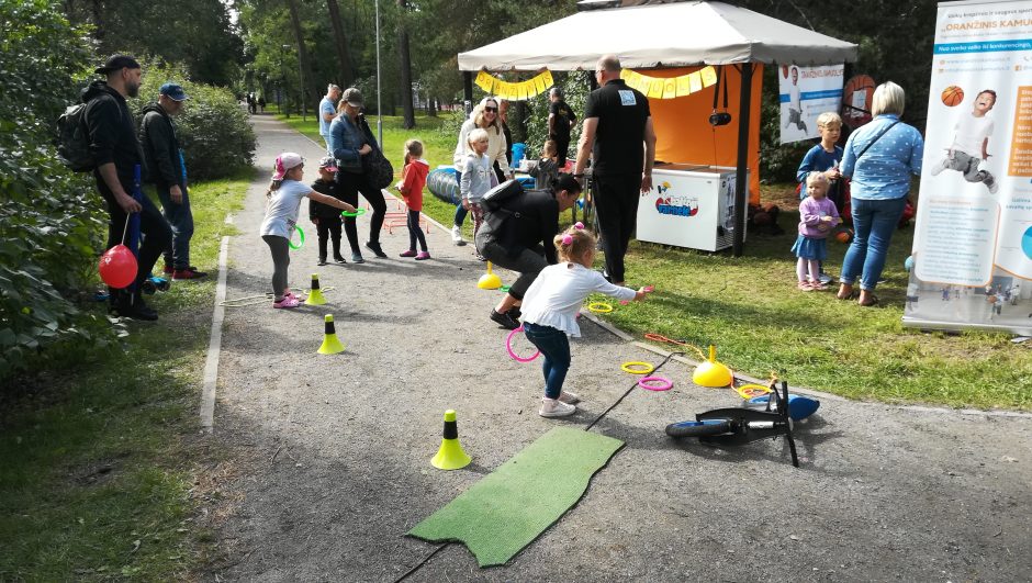 Klaipėdoje – smagi sporto ir būrelių mugė 