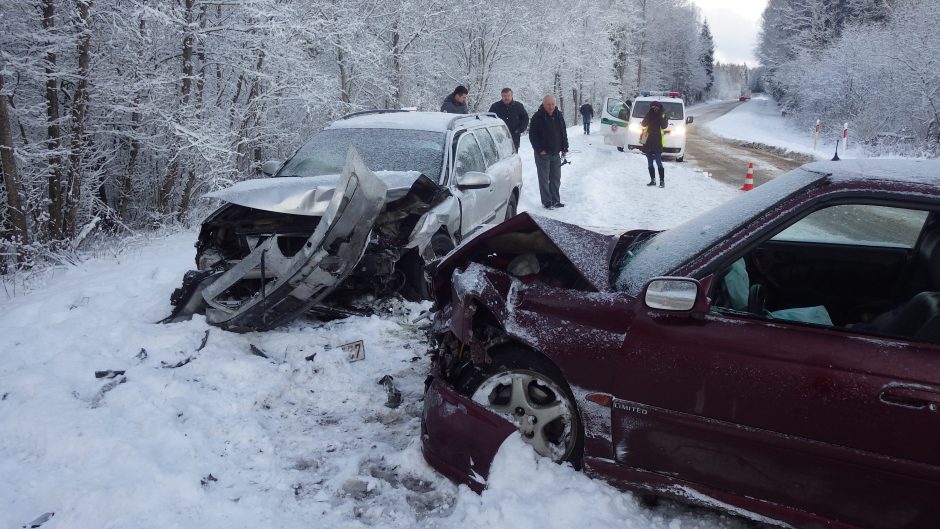 Per avariją Širvintose žuvo moteris