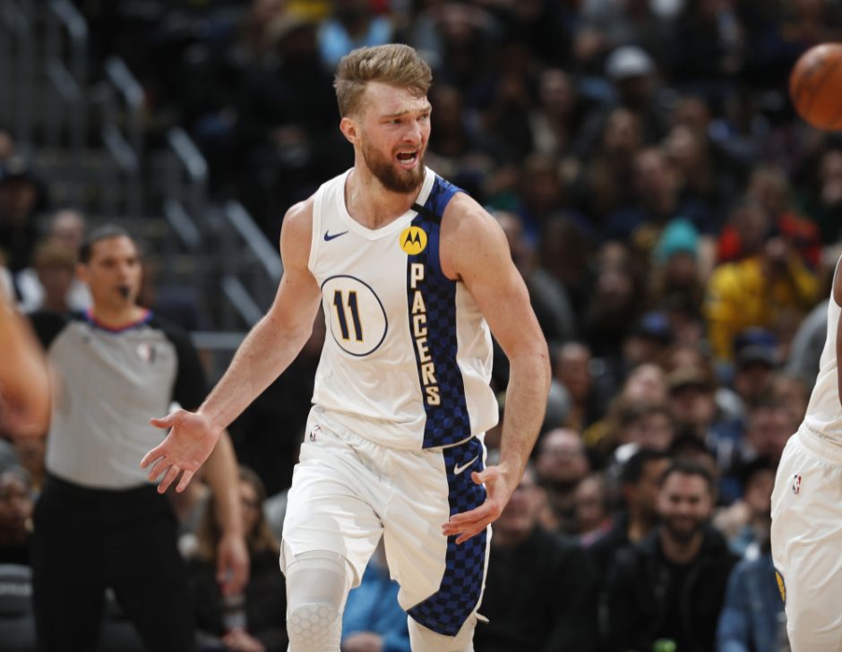 Istorinis lietuvio pasiekimas: D. Sabonis užfiksavo pirmąjį trigubą dublį NBA!