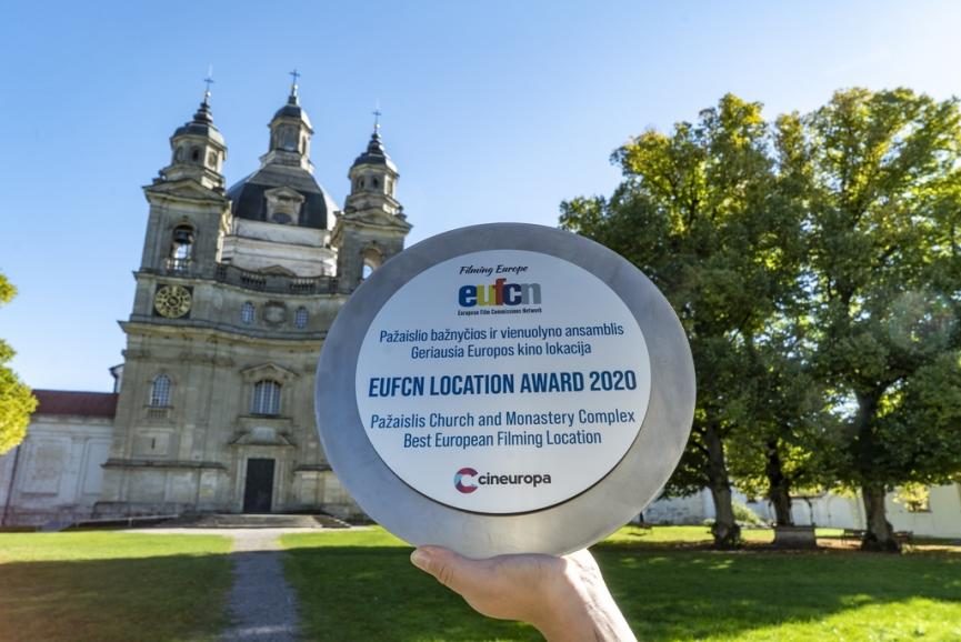 Pažaislio vienuolynas laimėjo geriausios kino lokacijos Europoje apdovanojimą