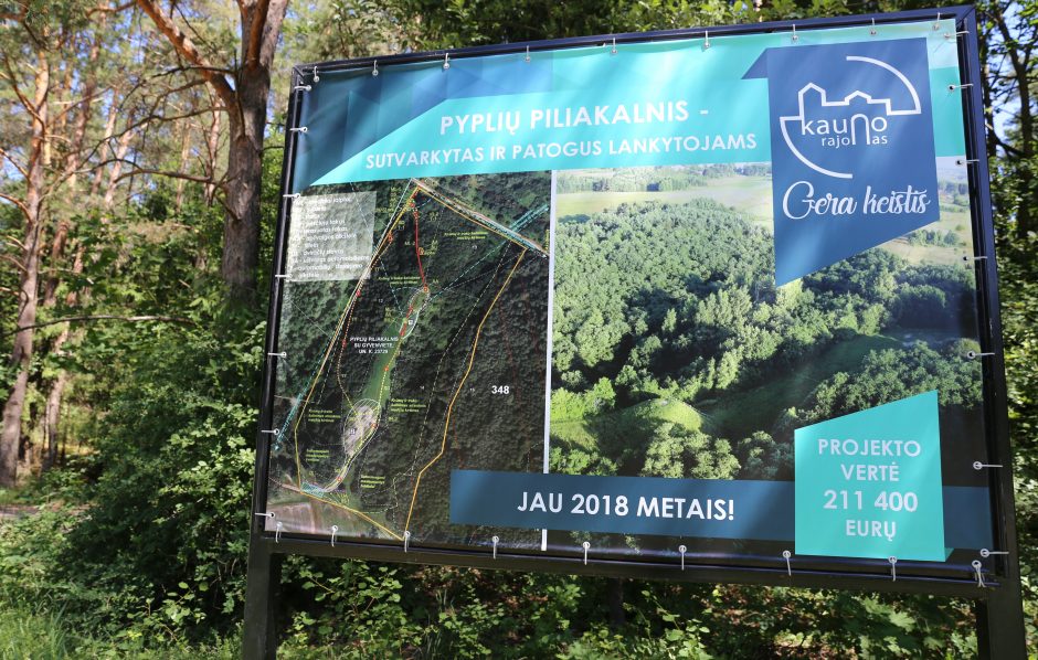 Pyplių piliakalnį „užpuolė“ archeologai ir statybininkai: kas daroma?