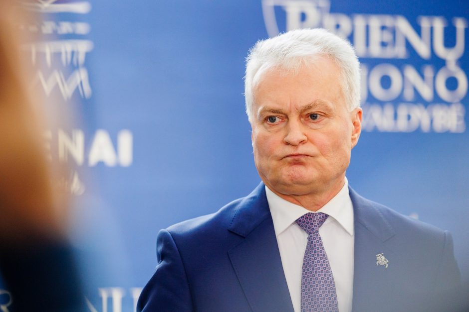 G. Nausėda: geležinė uždanga tarp Vakarų ir Rytų jau nusileido