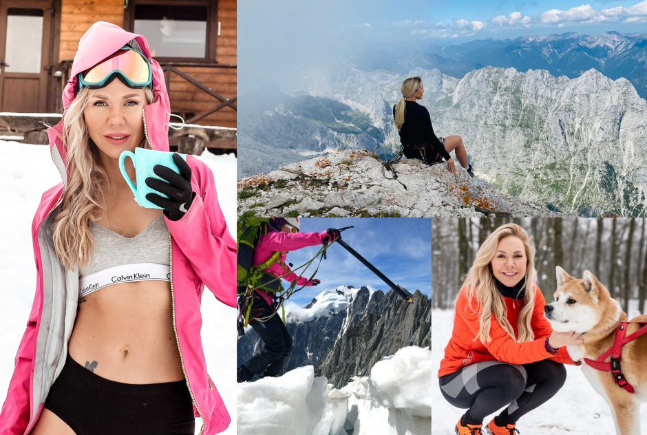 Alpinistė gyvena svajonėmis apie kalnus: jie tarsi nuplėšia visas gyvenime užsidėtas kaukes