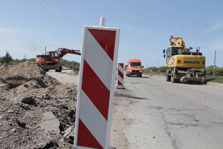 Kelyje Kaunas-Zarasai-Daugpilis rekonstruos beveik devyniolika kilometrų kelio