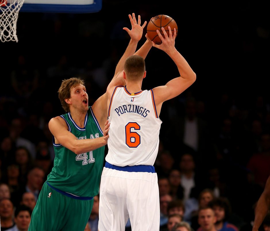 D. Nowitzkis: K. Porzingis turi milžinišką potencialą