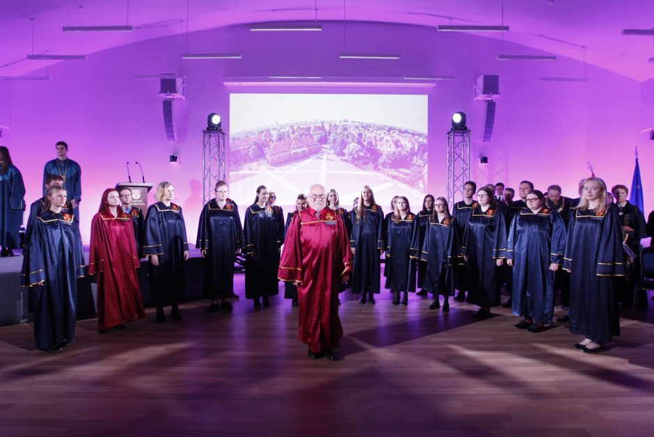 Universiteto rektoriaus inauguracijoje – dėmesys Klaipėdai