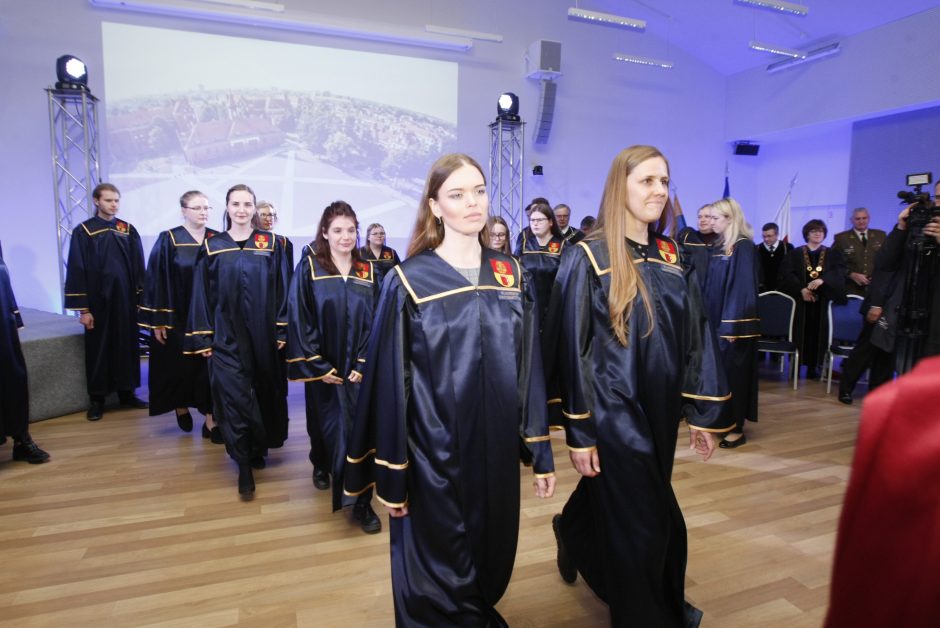 Universiteto rektoriaus inauguracijoje – dėmesys Klaipėdai