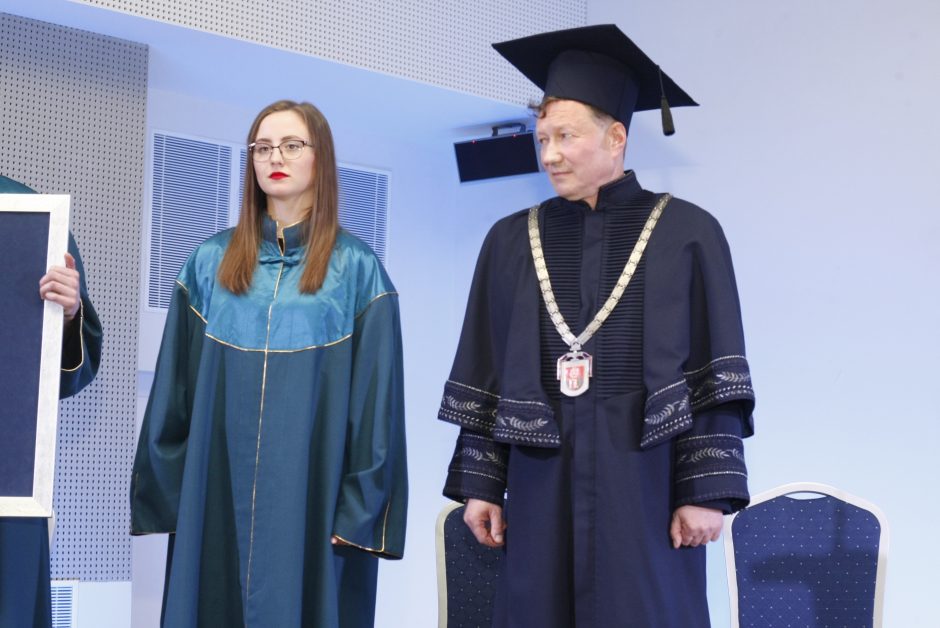 Universiteto rektoriaus inauguracijoje – dėmesys Klaipėdai