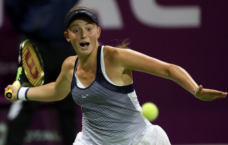 J. Ostapenko pergalė WTA serijos turnyre Lenkijoje