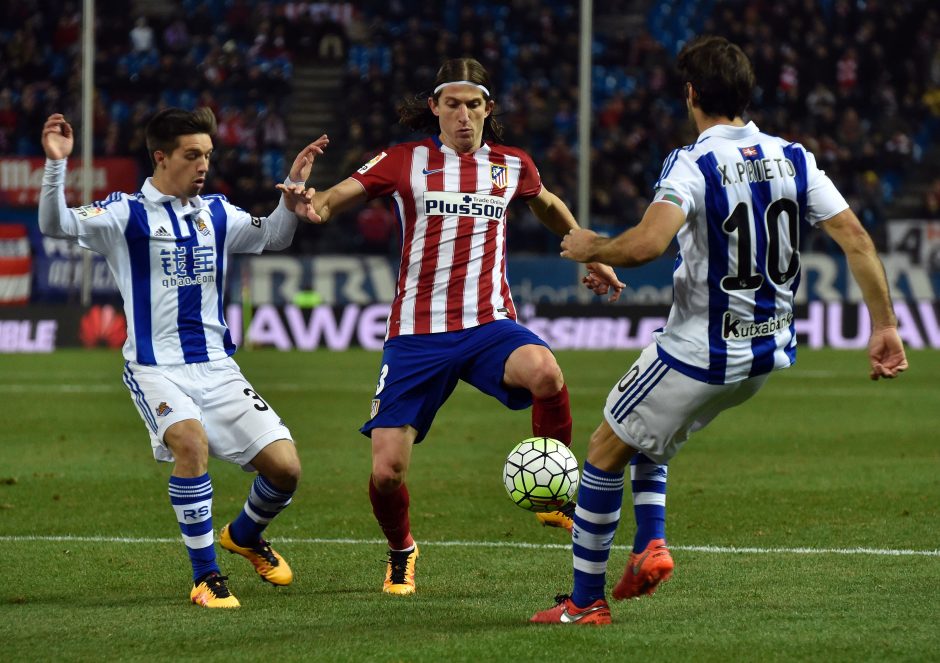 Ispanijos futbolo čempionate Madrido „Atletico“ sutriuškino varžovus