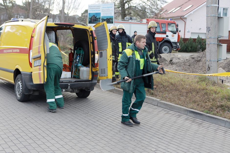 Dituvos sodams – dujų magistralė