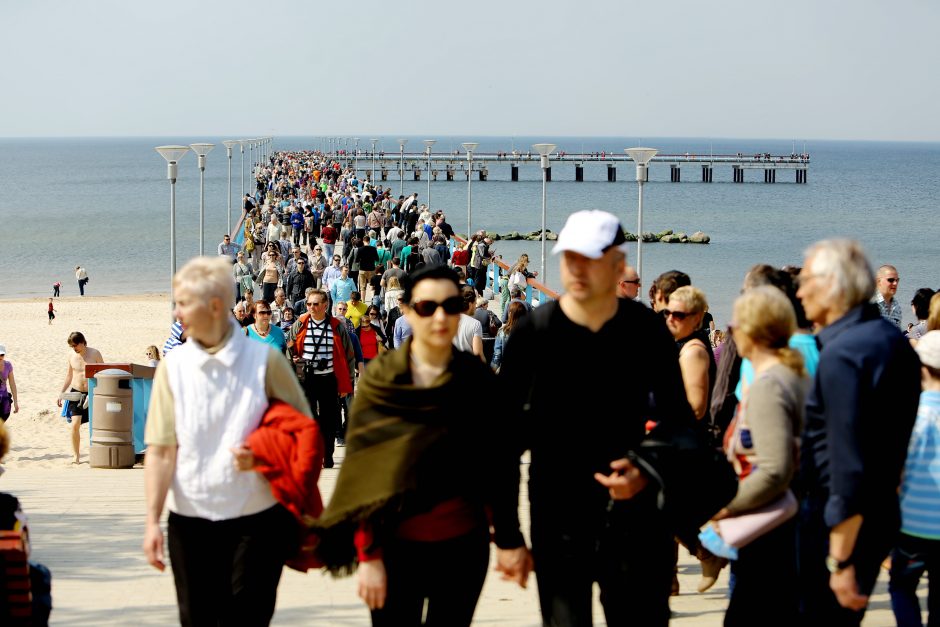 Palangos verslininkai turistų antplūdžio dėl naujų skrydžių nesitiki