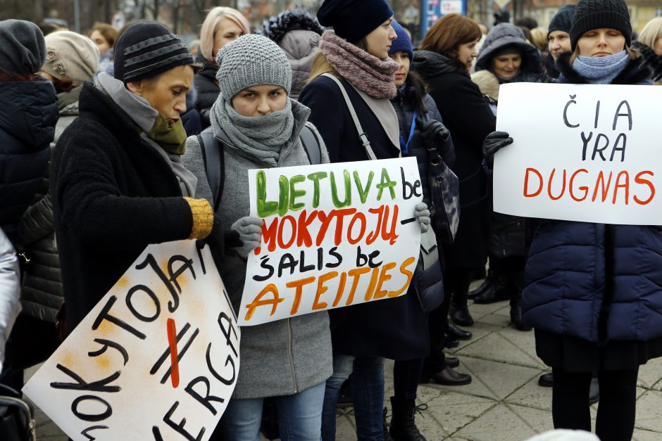 Mokytojai vėl sukilo – žada skelbti streiką