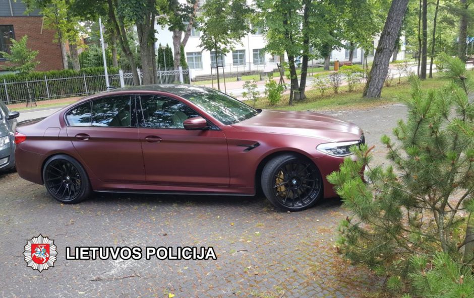 Už informaciją apie pavogtą BMW – solidus atlygis