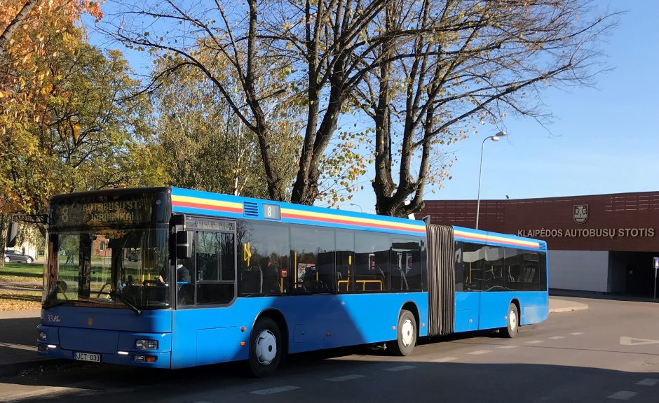 Klaipėdos autobusų parkas didina atlyginimus