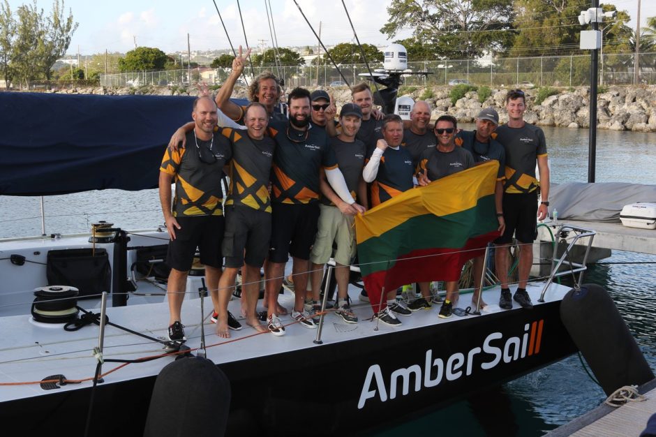 „Ambersail 2“ triumfas Barbadose: lietuviai pagerino lenktynių aplink salą rekordą