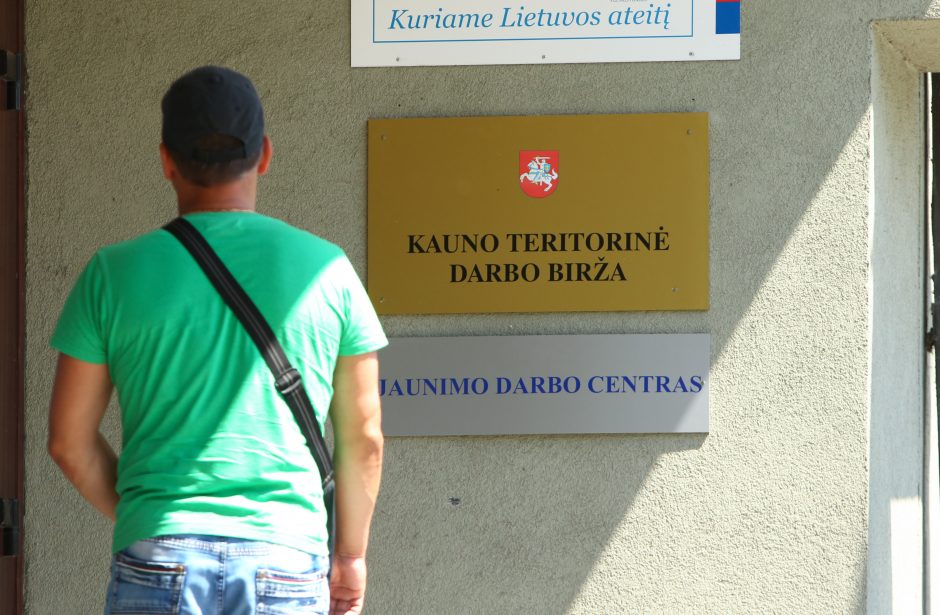 Kauno darbo biržoje – dar daugiau bedarbių