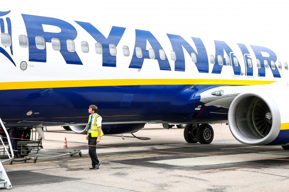 „Ryanair“: lėktuvų įgulų streiko metu skrydžių sutrikimų neturėtų būti