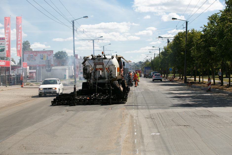 Kauno gatvių remontą stabdo keisti skundai