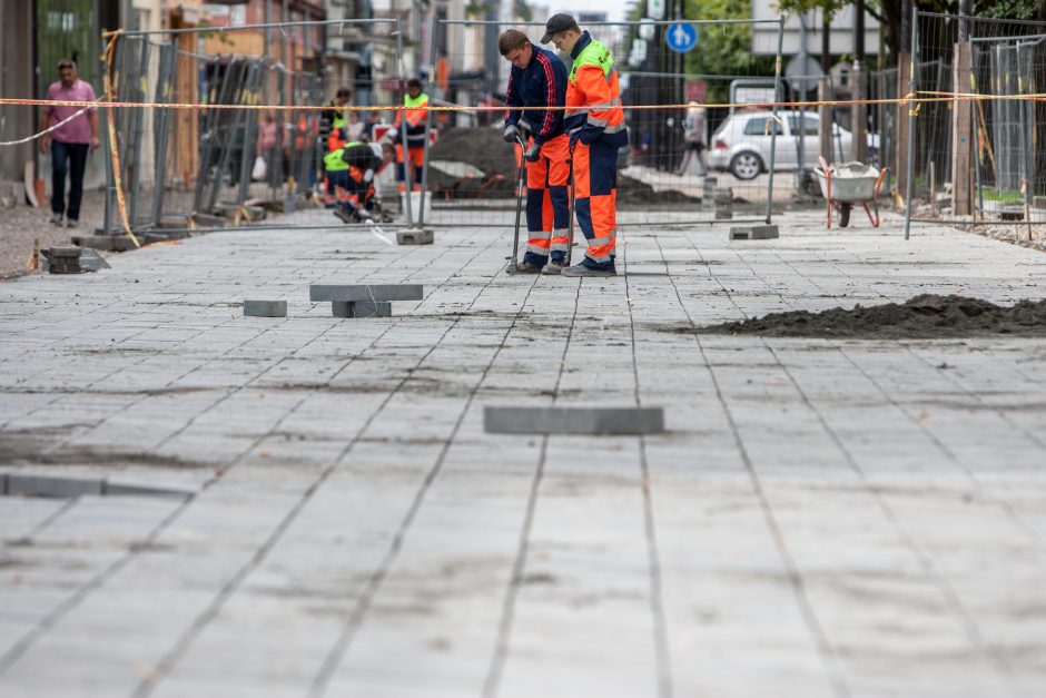 Laisvės alėja taps didele statybų aikštele