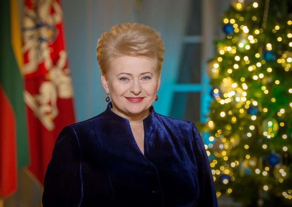 D. Grybauskaitė: visiems linkiu gyvenimo džiaugsmo