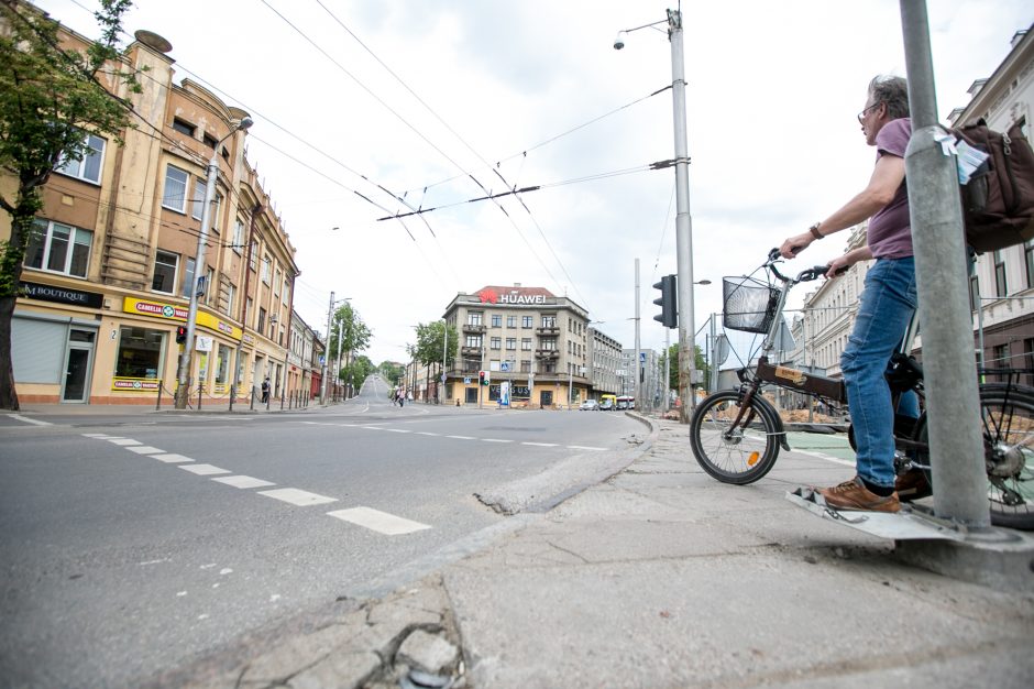 Prasideda darbai vienoje pagrindinių Kauno sankryžų: vairuotojams prireiks kantrybės