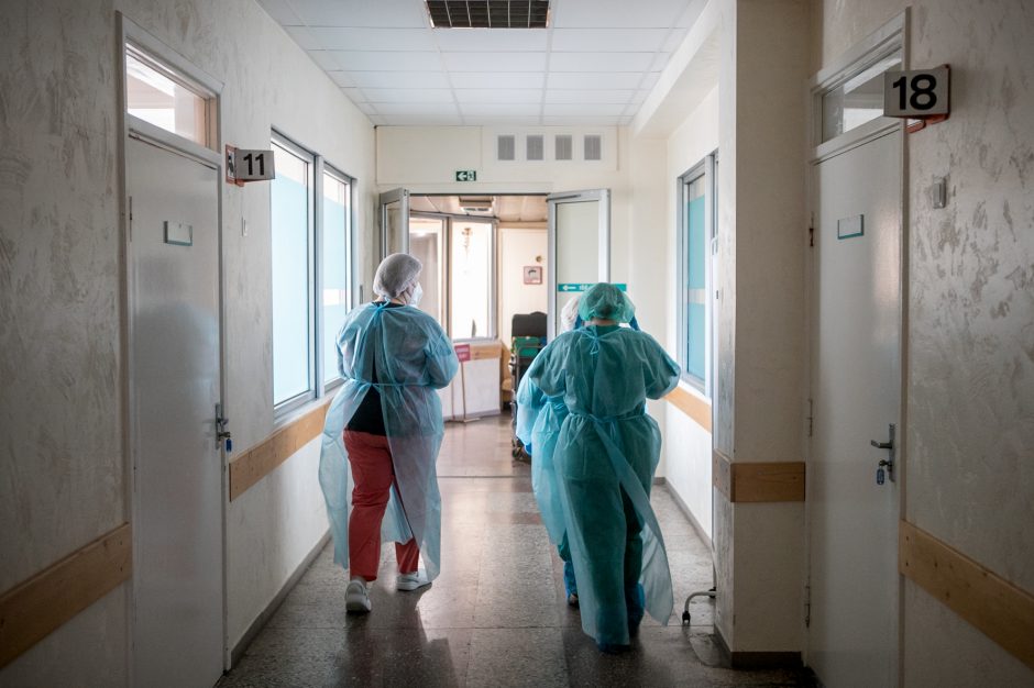 LSMU Kauno ligoninėje daugėja COVID-19 pacientų